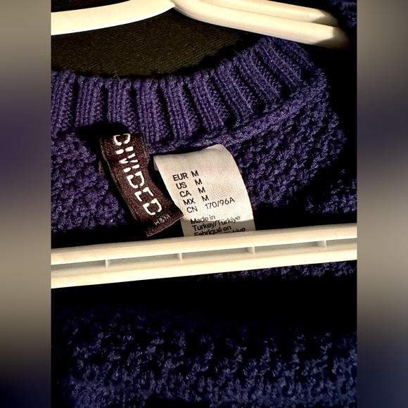 H&M Textured Knit Short Sleeve Cardigan - M - Picture 9 of 10